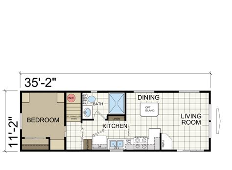 2 Bedroom Park Model Homes Floor Plans - House Design Ideas