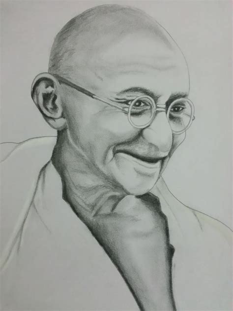 Drawing of Mahatma Gandhiji Visit and subscribe our youtube channel for ...