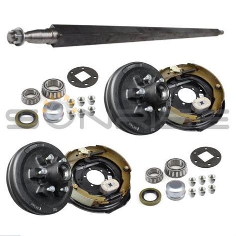 Travel Trailer Axle Parts Electric Braked Trailer Accessories for RV ...