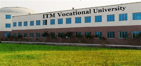 ITM Vocational University - [ITMVU], Vadodara - Faculty Details 2022-2023