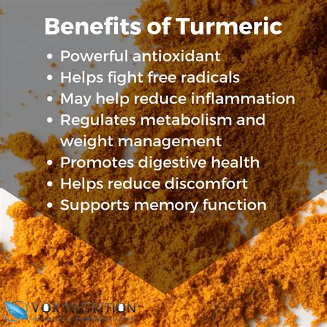 Why Supplement With Turmeric Herbal Supplements | Vox Nutrition