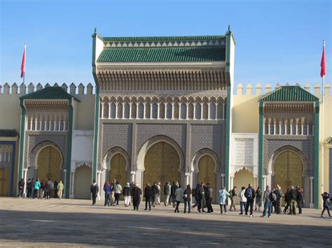 Royal Palace Gates in Fes, Morocco - Trevor's Travels