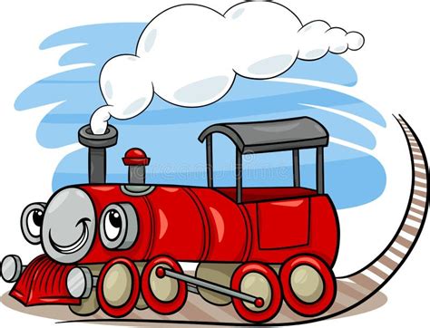 Antimated Train Clipart