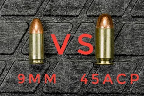 The Great Debate 9MM vs 45ACP