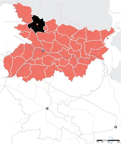 Map of "EAST CHAMPARAN" DISTRICT