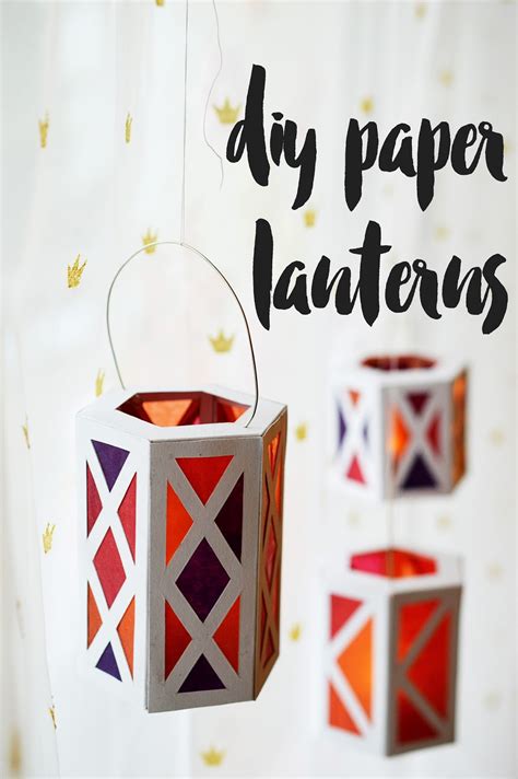 Holiday Celebrations | DIY PAPER LANTERNS - Motte