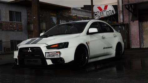 2012 Mitsubishi Lancer Evolution X [Add-On |Tuning | Template] - GTA5 ...