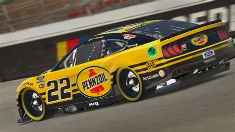 *NEW* Joey Logano Las Vegas Pennzoil 2023 Yellow Jacket by Ethan ...