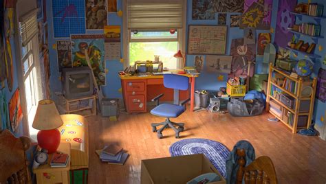 Andy's Room from Toy Story 3 - Finished Projects - Blender Artists ...