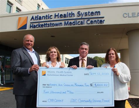 Bereavement Center receives Hackettstown Medical Center CAB grant