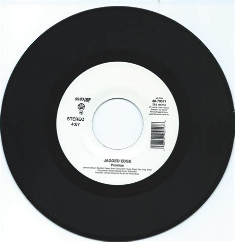 Jagged Edge : Promise 7" - Reggae Land Muzik Store