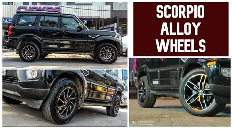 Mahindra Scorpio Alloy Wheels - Here Are 5 Best Modified Wheels!