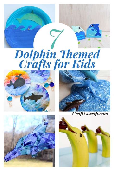 Dolphin Themed Crafts For Kids – Craft Gossip