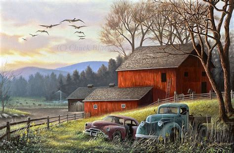 Country Farm Landscape Painting - "Countryside Dream" 16x24 | Landscape ...