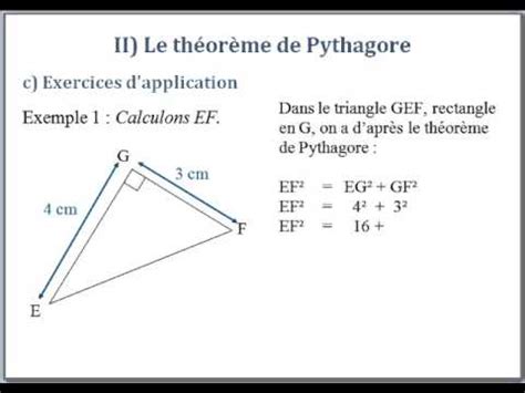 imprimer Exercice Math Theoreme De Pythagore Images - Bts cpi