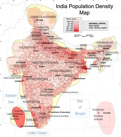 India Population Map 2024 - Debor Eugenia