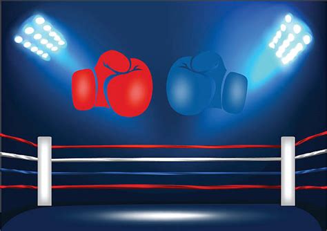 Royalty Free Empty Boxing Ring Clip Art, Vector Images & Illustrations ...