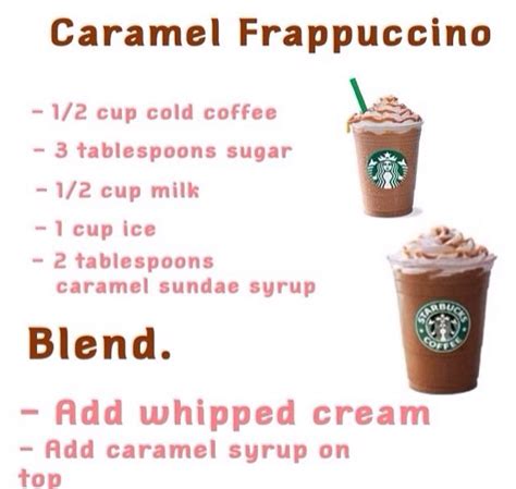 How To Make A Homemade Caramel Frappe