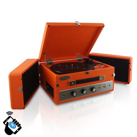 Pyle Home Retro Vintage Classic Style BT Turntable Record Player with ...