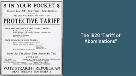 Why Was the Tariff of Abominations Important? - History in Charts