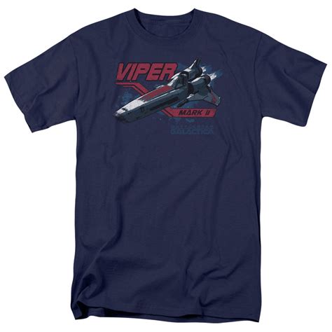 Bsg - Viper Mark Ii - Short Sleeve Adult 18/1 - Navy T-shirt – FYE