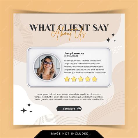 Premium PSD | Creative concept for satisfied feedback customer ...