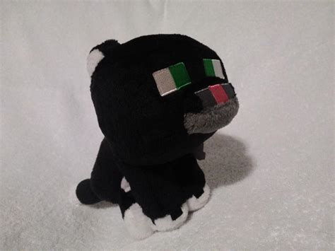 Minecraft Tuxedo Cat Plush Toy 7" Official Licensed Jinx Brand New with ...