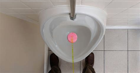 Drunk Guy No-Scopes Urinal Cake