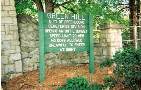 Green Hill Cemetery in Greensboro, North Carolina - Find a Grave Cemetery