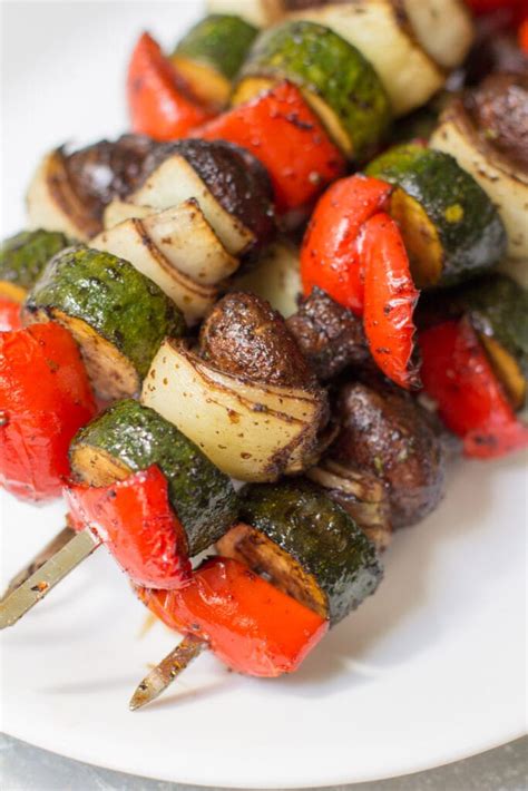 Vegetable Kebabs - The Clean Eating Couple