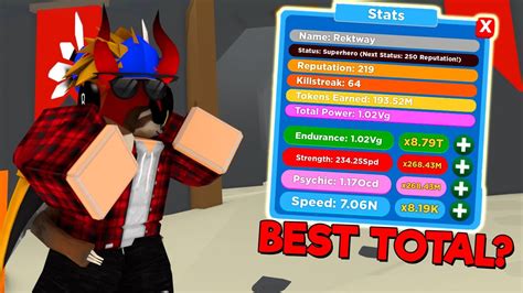 We Hit INSANE Amount of Total POWER... (ROBLOX SUPER POWER FIGHTING ...