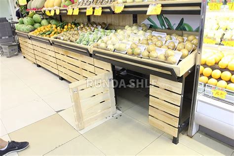 Wooden Fruit Vegetable Stand Display Stands Design - Buy Fruit And ...