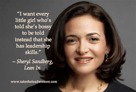 Sandberg: Are You Bossy or Merely Showing Leadership Skills? — Take The ...