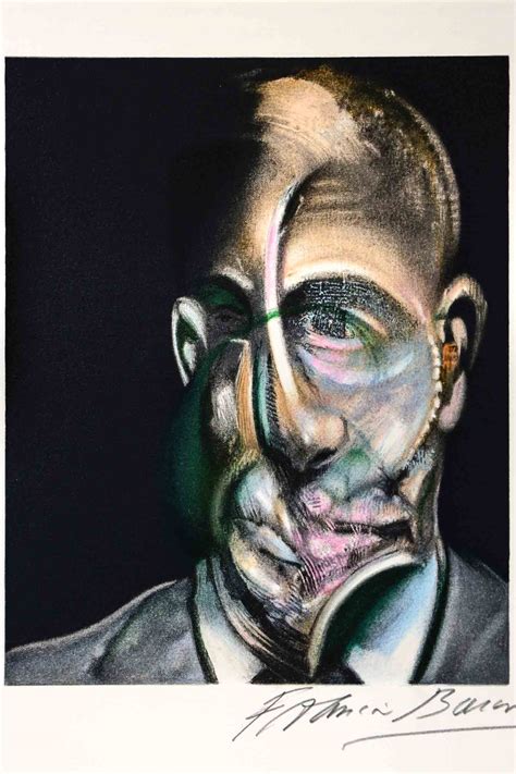 Francis Bacon Portrait of Michel Leiris SOLD - The Whisper Gallery