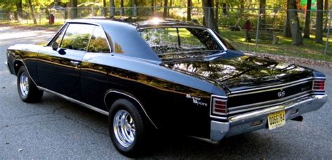 1967 Chevelle SS CoupeClone,Black/Black,327 V-8,4spd,PS,12 Bolt 3.73 ...