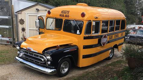 1957 Chevrolet School Bus presented as Lot J270 at Kissimmee, FL | 1957 ...