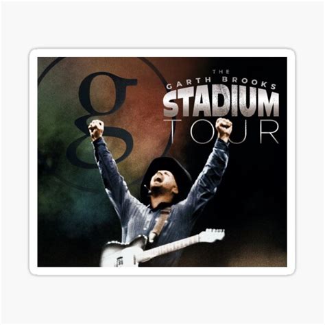 "new garth brooks stadium tour 2023" Sticker for Sale by bsimmons15 ...