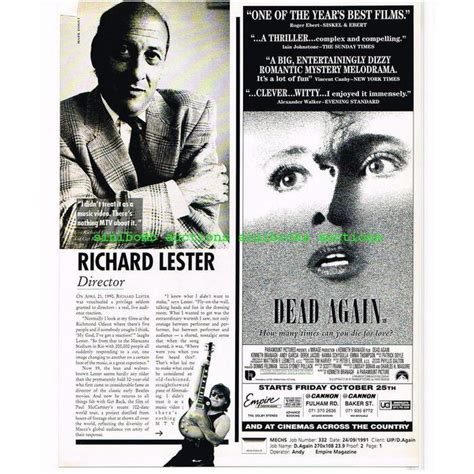 Dead Again - Original Movie Film Magazine Advert L002798 on eBid United ...