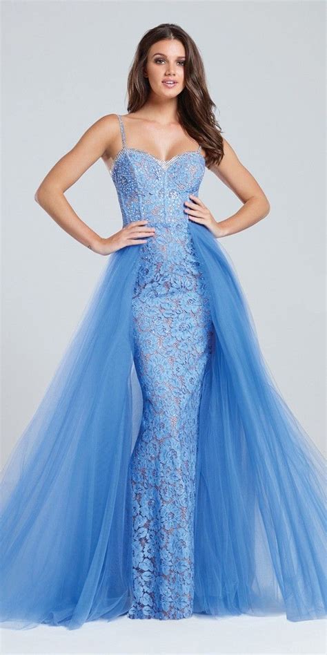 Ellie Wilde EW117065 Periwinkle Prom Dress | Prom dresses gowns, Gowns ...