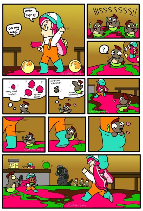 Smallfry Run by BabyAbbieStar | Splatoon comics, Splatoon, Splatoon memes