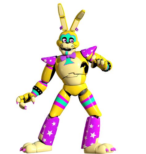 Glamrock SpringBonnie Full Body by Marat1EP on DeviantArt