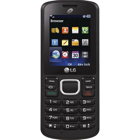 TracFone LG 328BG Prepaid Cell Phone, Black - Walmart.com - Walmart.com