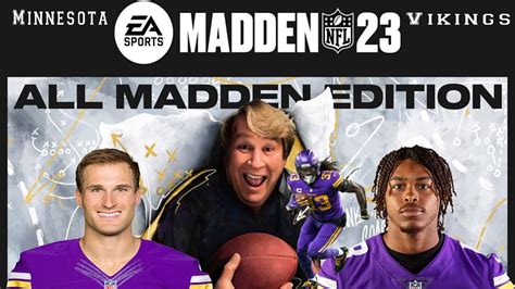 Minnesota Vikings Madden 23 NFL Highlights Justin Jefferson, Kirk ...