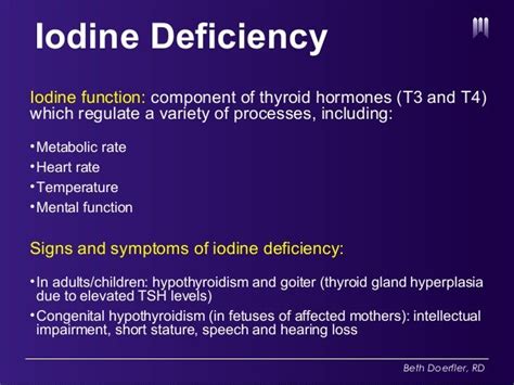 Iodine deficiency, insufficiency, and public health