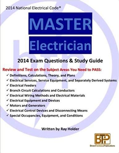 2014 Master Electrician Exam Questions and Study Guide