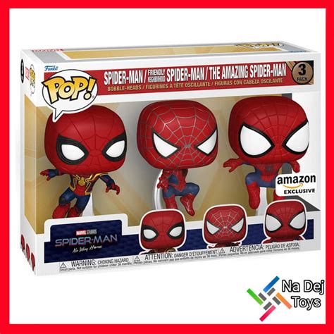 Funko Pop Spider-man No Way Home 3-Packs ฟันโกะ ป๊อป สไปเดอร์แมน โน ...