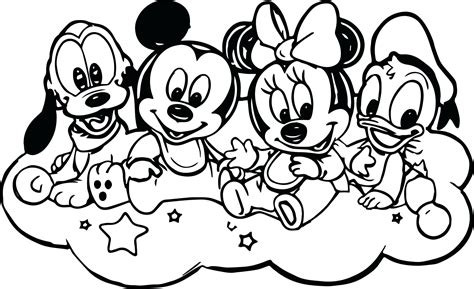 Mickey Summer Coloring Pages Coloring Pages