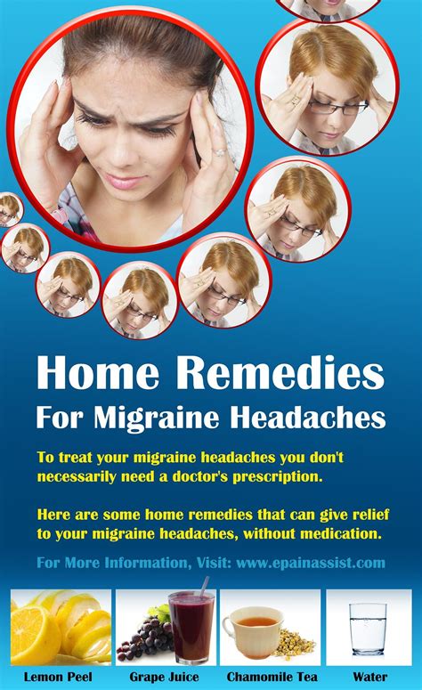 Simple Home Remedies for Migraine Headaches | Migraine home remedies ...