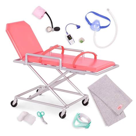 Our Generation Medical Set with Stretcher for 18" Dolls - OG Medi-Care ...