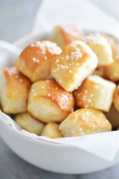 Two Ingredient Dough Pretzel Bites - The Gunny Sack